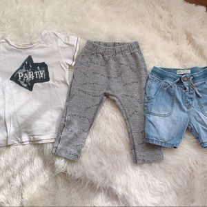 Zara BabyBoy 3 pieces bundle set